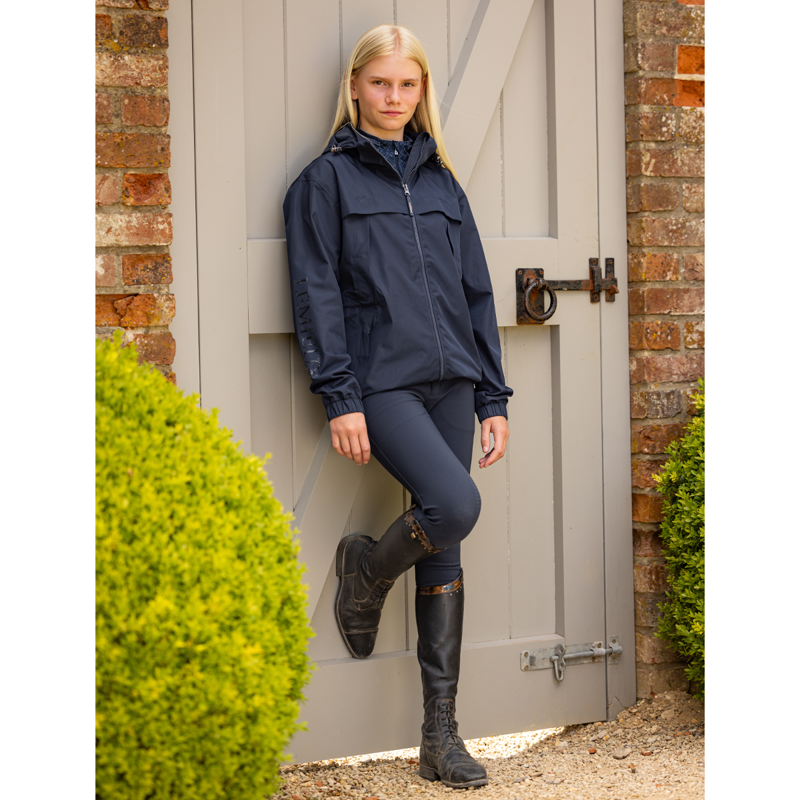 LeMieux Young Rider Dolcie Waterproof Jacket - Navy-5