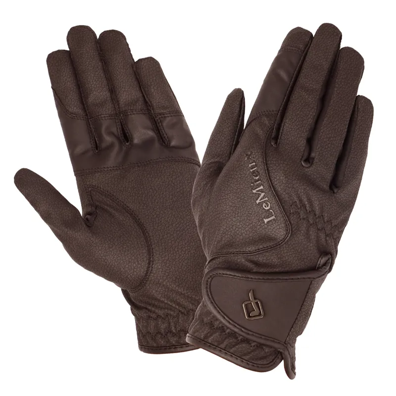 LeMieux Close Contact Glove - Brown