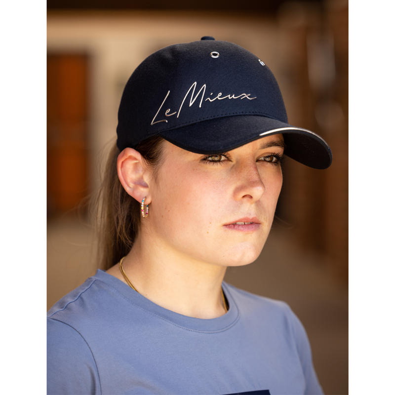 LeMieux Simone Cap - Navy-2