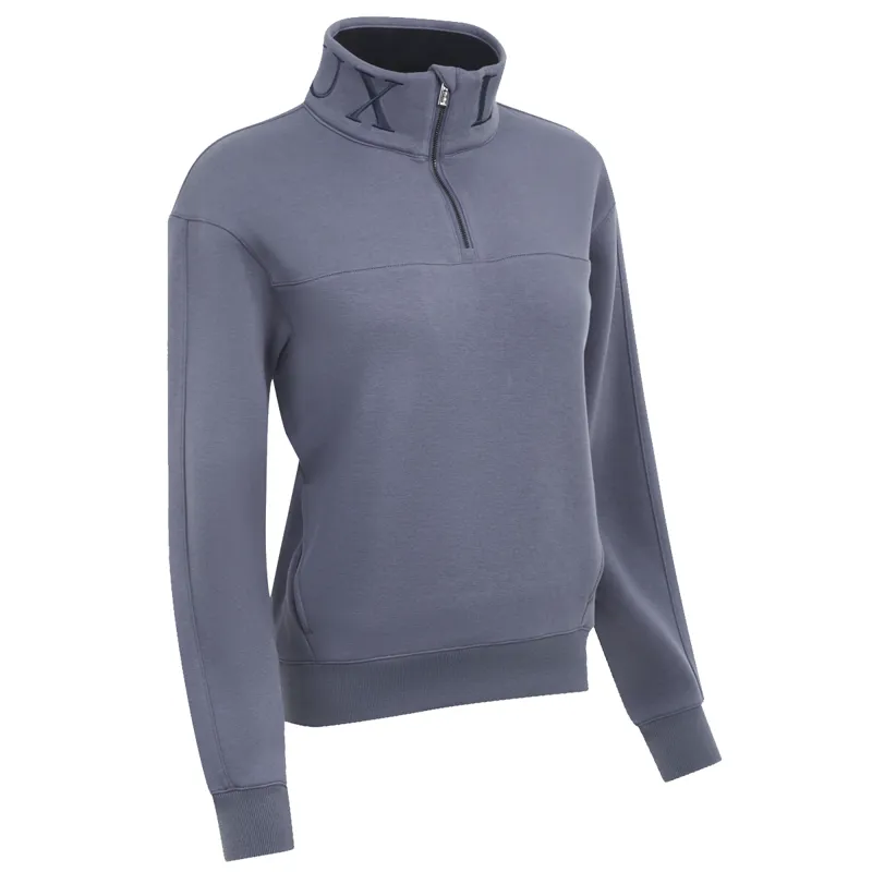 LeMieux Kali Quarter Zip Sweat - Jay Blue