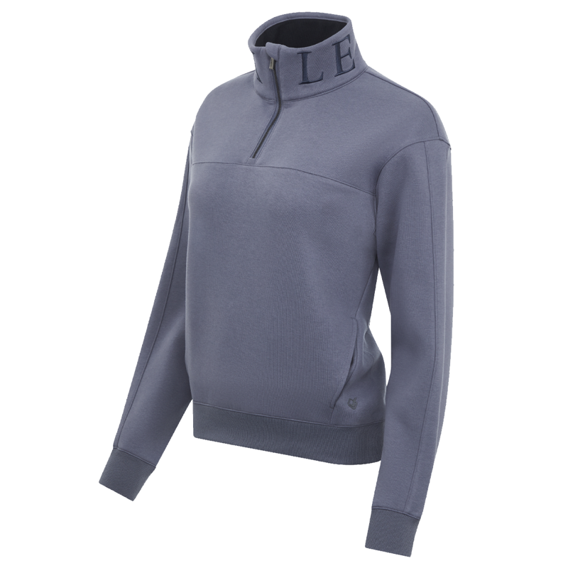 LeMieux Kali Quarter Zip Sweat - Jay Blue-2