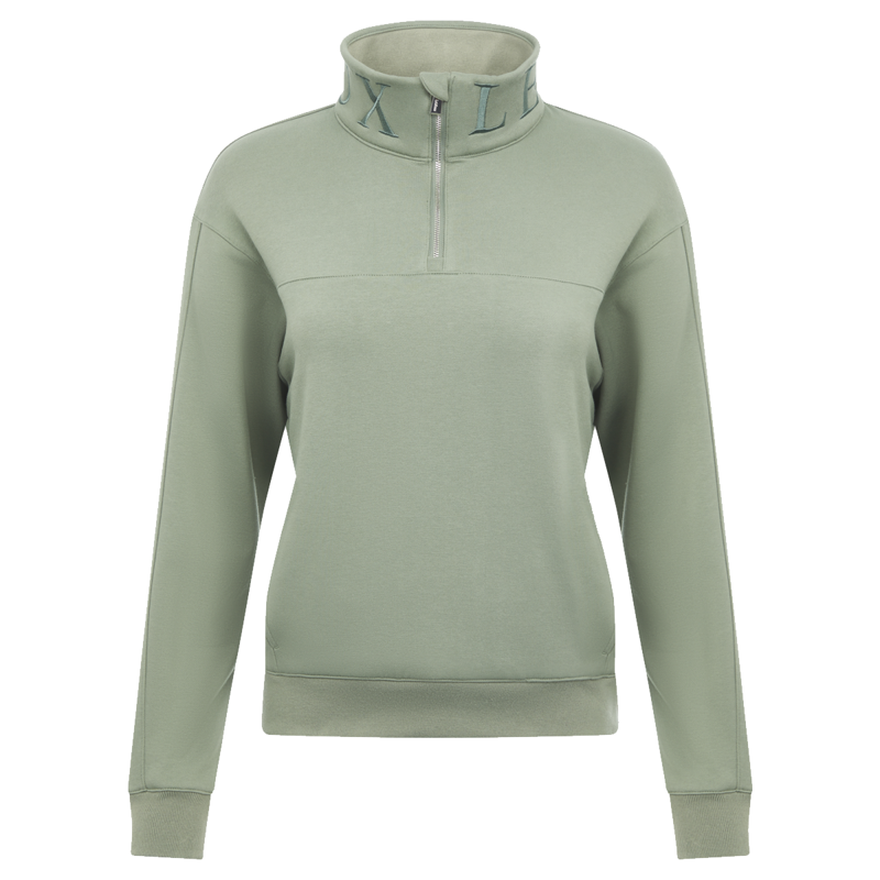 LeMieux Kali Quarter Zip Sweat - Thyme-1