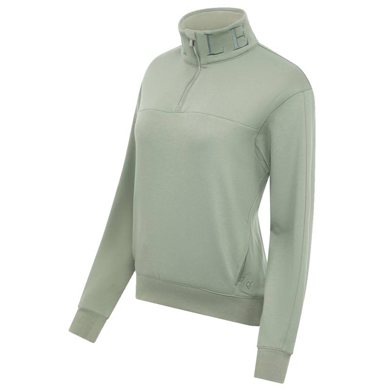LeMieux Kali Quarter Zip Sweat - Thyme-2