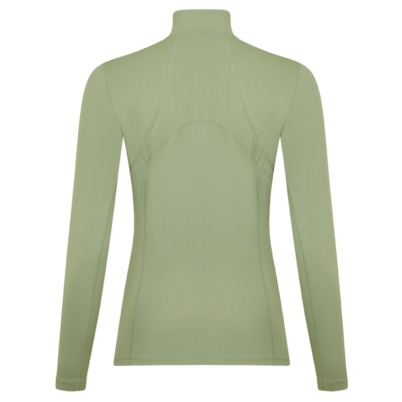 LeMieux Mia Mesh Long Sleeve Base Layer - Thyme-3