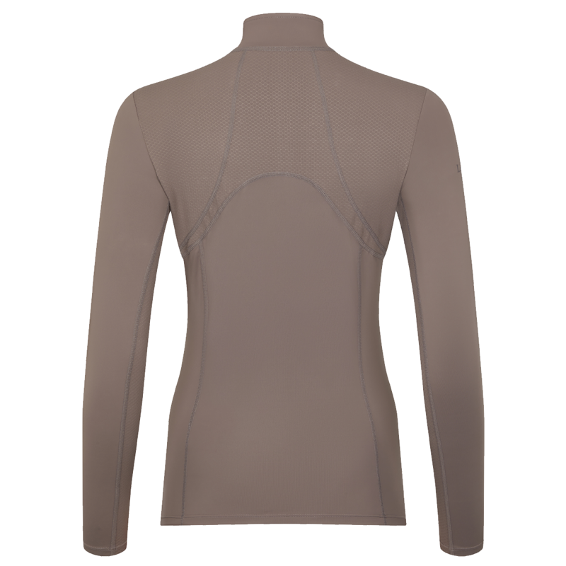 LeMieux Mia Mesh Long Sleeve Base Layer - Walnut-3