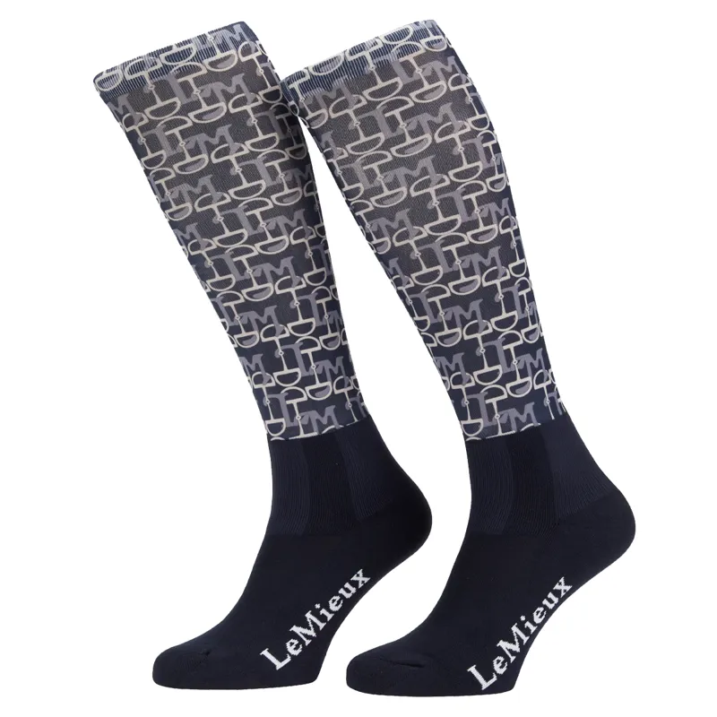 LeMieux Footsie Socks Florence Adults - Navy