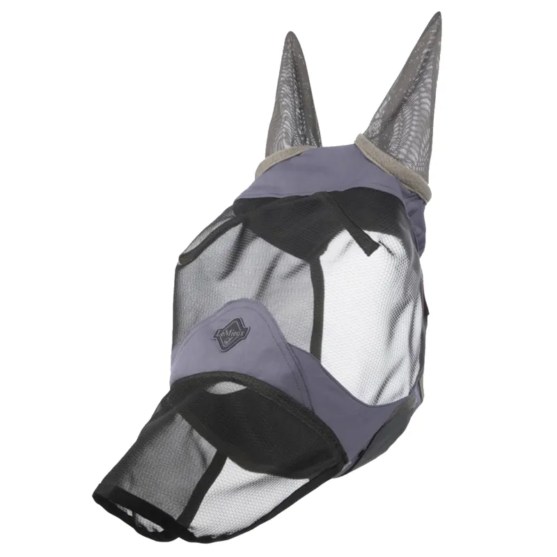LeMieux Visor-Tek Full Fly Mask - Jay Blue