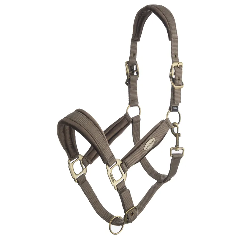 LeMieux Versailles Headcollar - Walnut