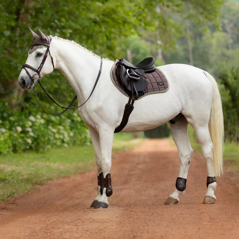 LeMieux Loire Classic Close Contact Square - Walnut-5