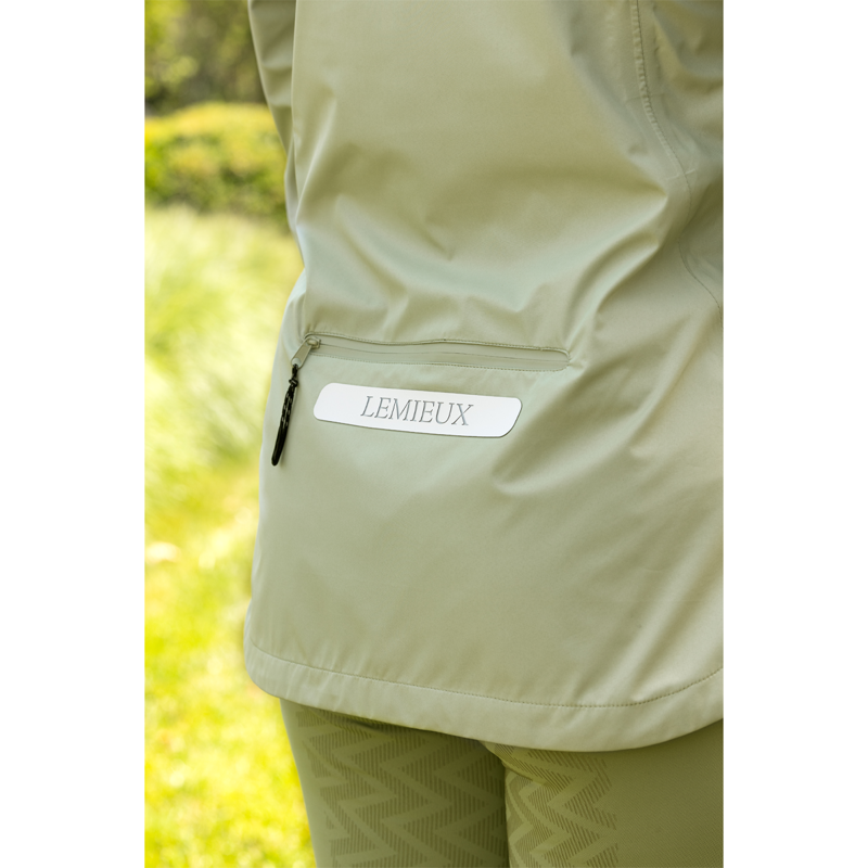 LeMieux Isla Short Waterproof Jacket - Fern-4