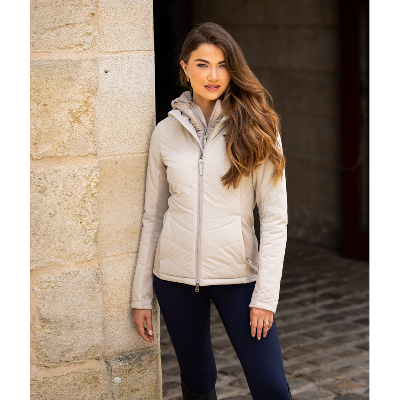 LeMieux Brioney Hybrid Jacket - Stone-12