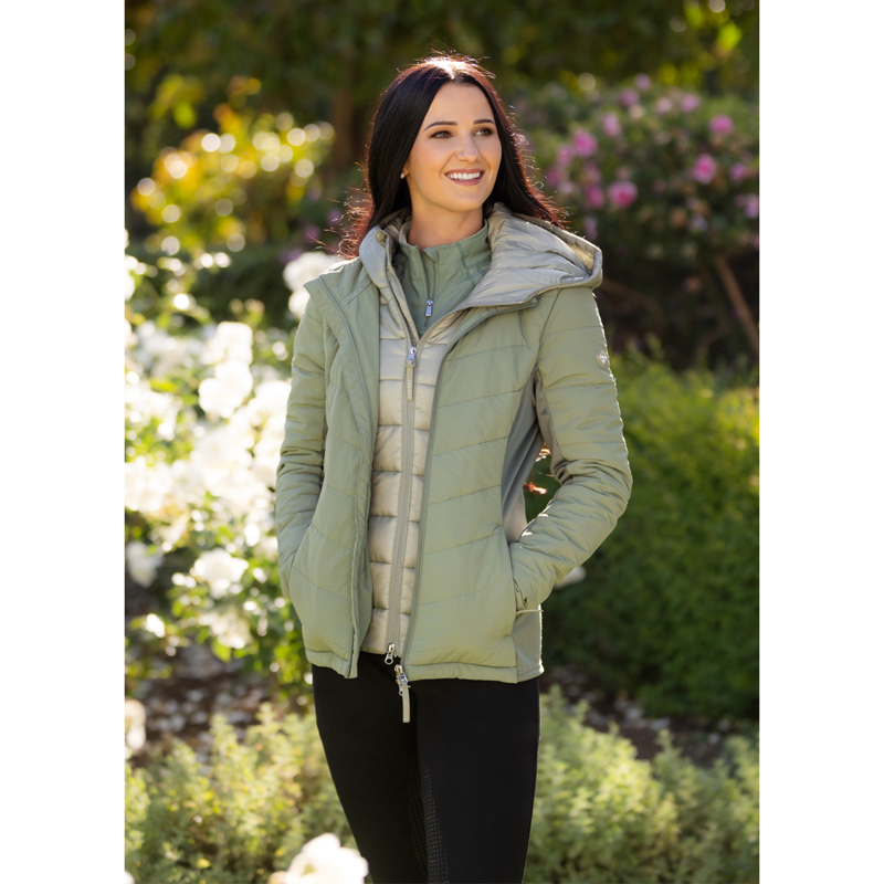 LeMieux Brioney Hybrid Jacket - Thyme-5