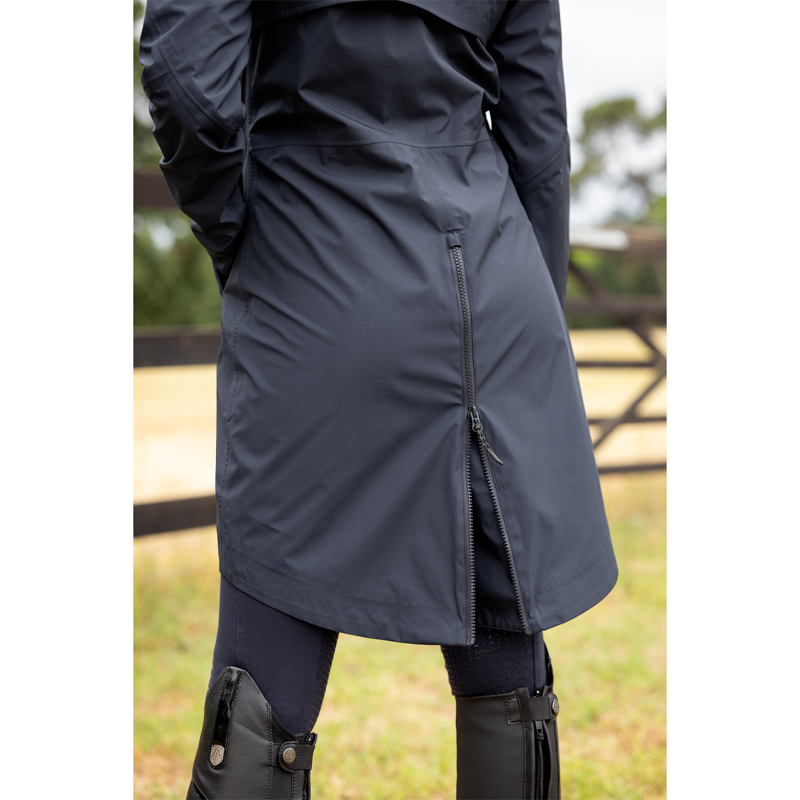 LeMieux Grace Long Rain Jacket - Navy-7