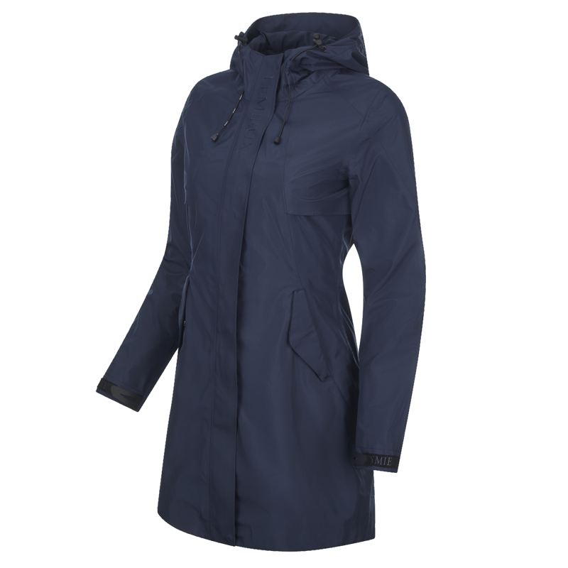LeMieux Grace Long Rain Jacket - Navy-2