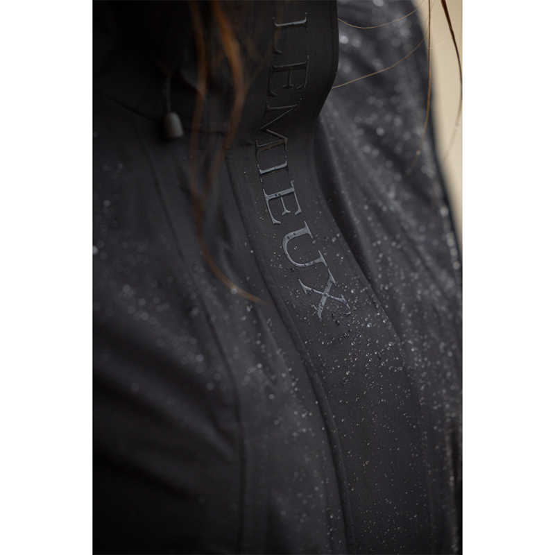 LeMieux Grace Long Rain Jacket - Black-5
