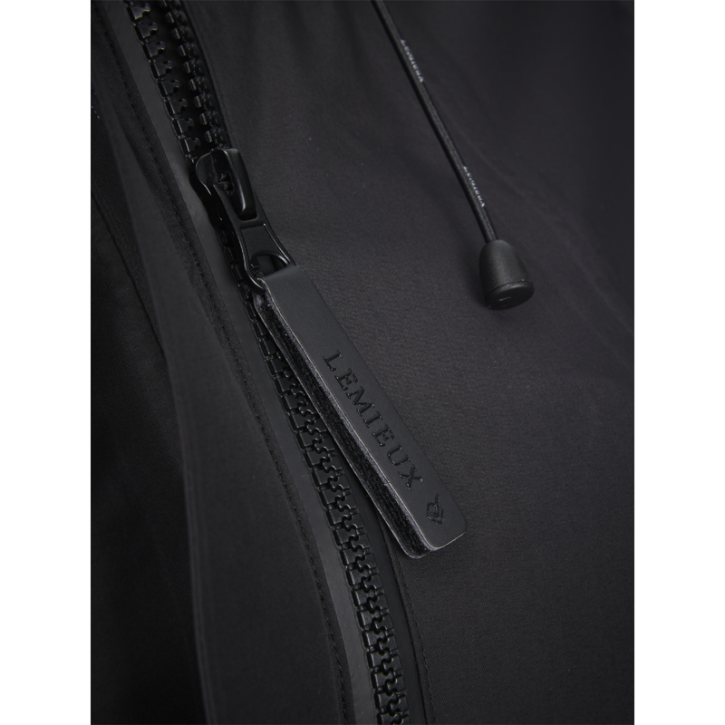 LeMieux Grace Long Rain Jacket - Black-3