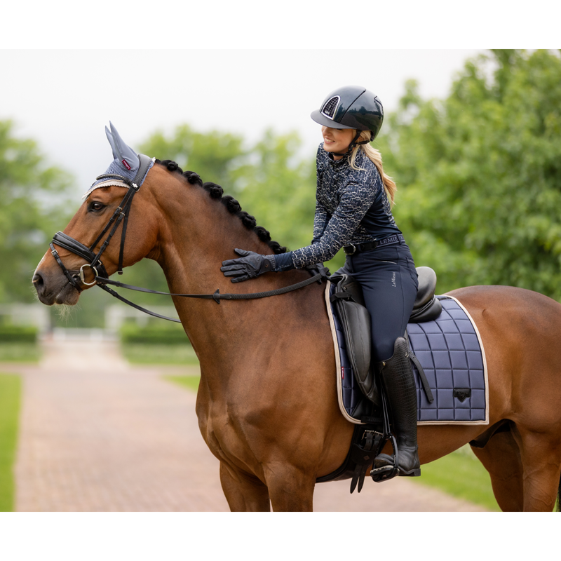 LeMieux Loire Classic Dressage Square - Jay Blue-5