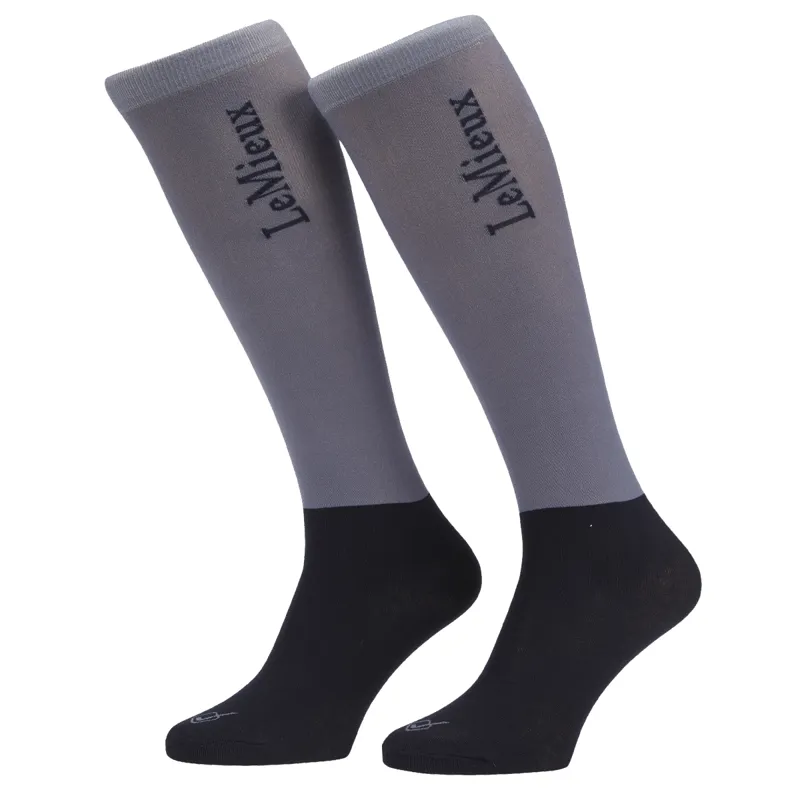 LeMieux Competition Socks 2 Pack - Jay Blue