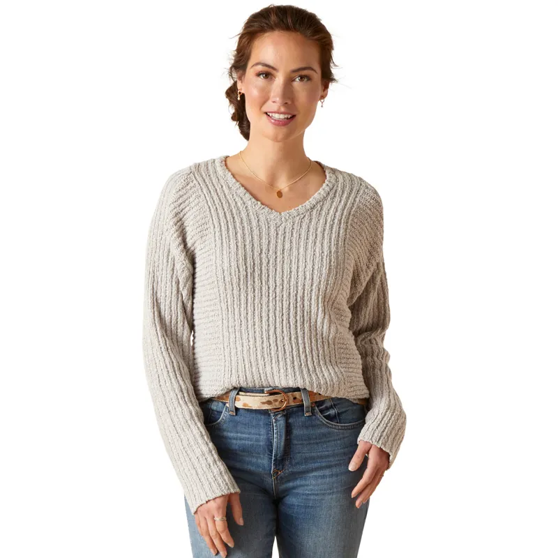 Ariat Women's Daneway Sweater - Heather Grey
