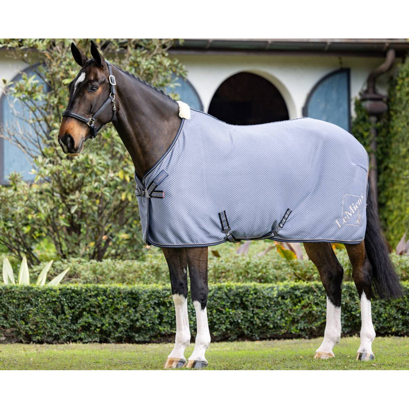 LeMieux Kudos Bamboo Cooler - Jay Blue-1