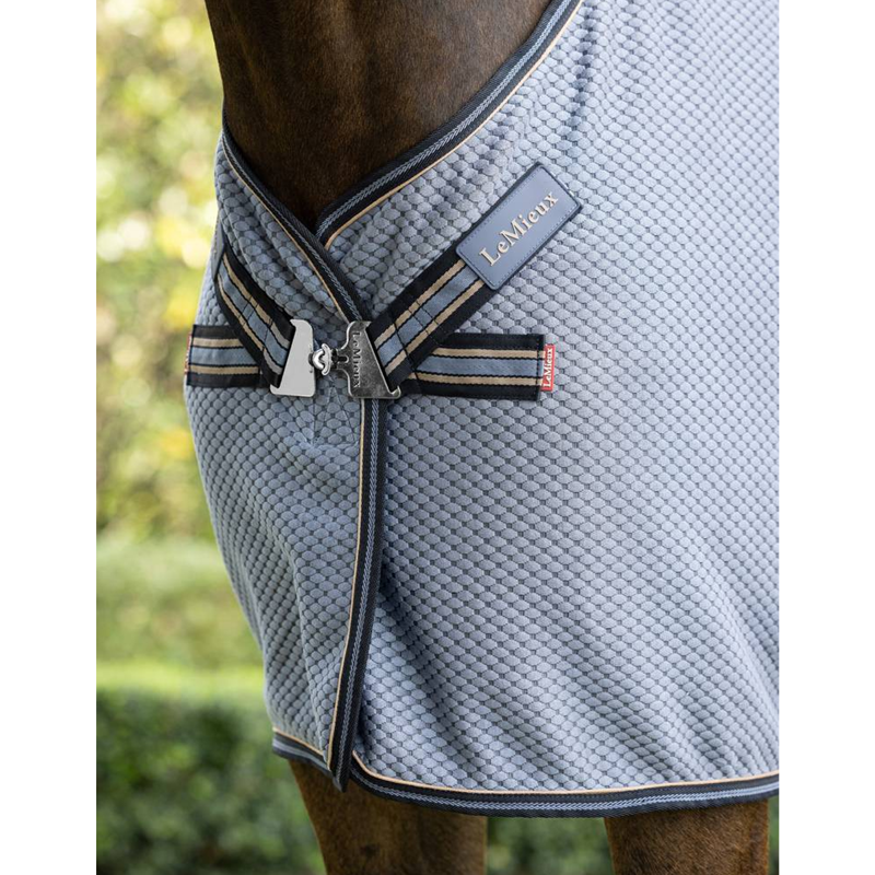 LeMieux Kudos Bamboo Cooler - Jay Blue-2