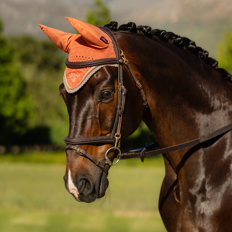 LeMieux Classic Fly Hood - Apricot-1