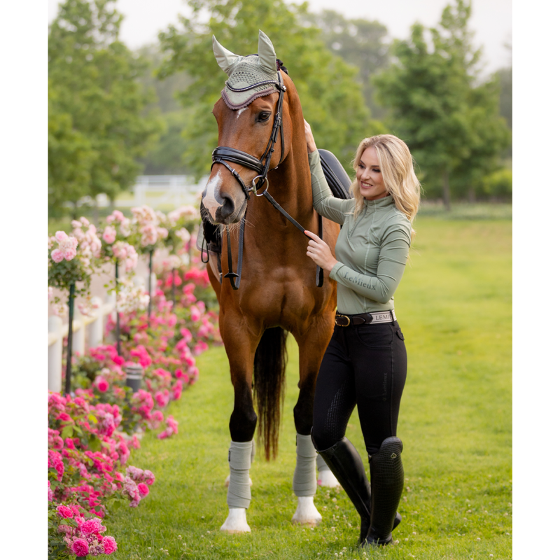 LeMieux Classic Fly Hood - Fern-3