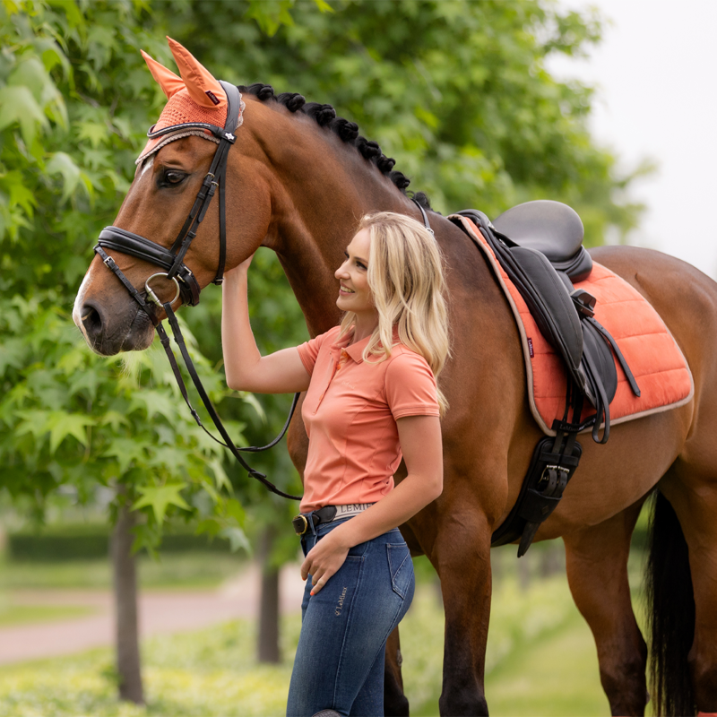 LeMieux Dressage Work Pad - Apricot-4