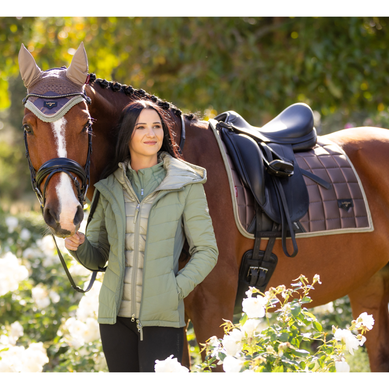 LeMieux Loire Classic Dressage Square - Walnut-4