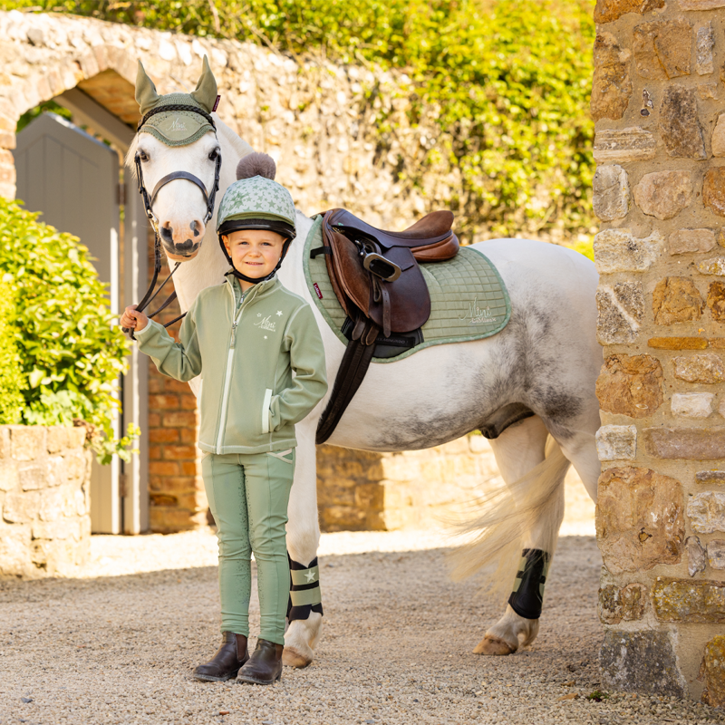 LeMieux Mini Fly Hood - Fern-3