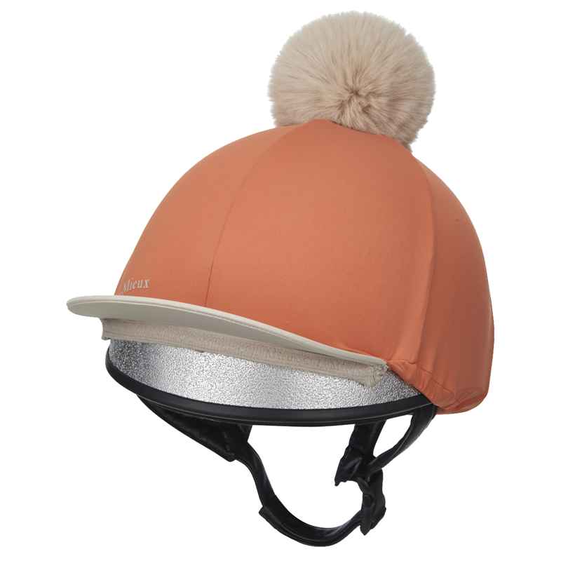LeMieux Pom Hat Silk - Apricot-2