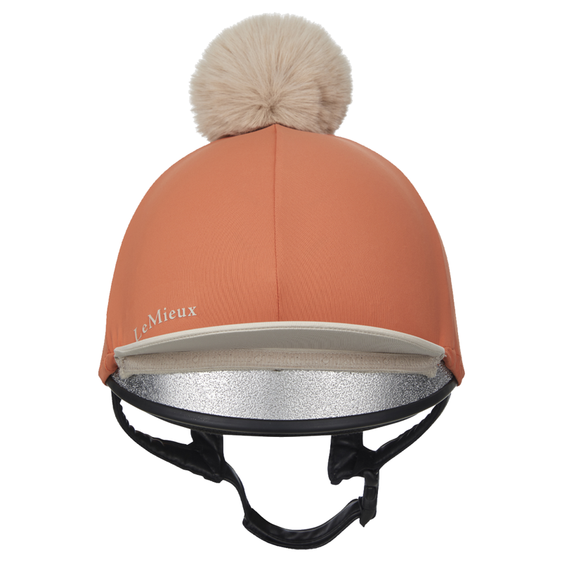LeMieux Pom Hat Silk - Apricot-1