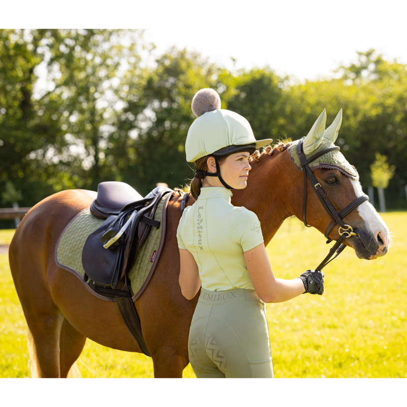 LeMieux Hat Silk - Pistachio-3