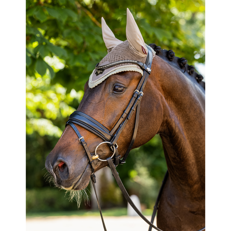 LeMieux Loire Fly Hood - Walnut-1