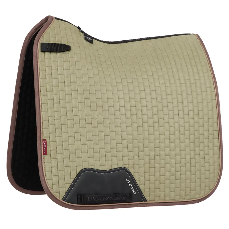 LeMieux Suede Dressage Square - Fern