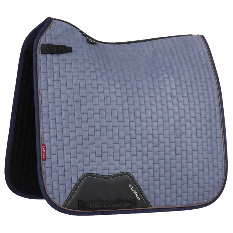 LeMieux Suede Dressage Square - Jay Blue