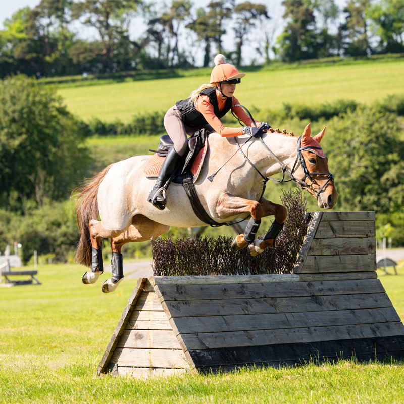 LeMieux Suede GP Square - Apricot-6