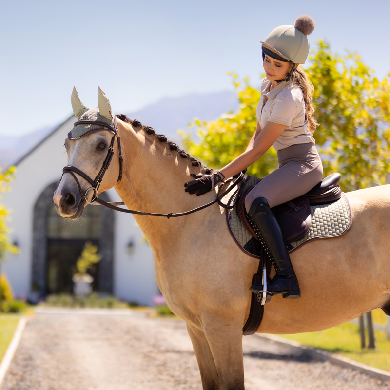 LeMieux Suede GP Square - Fern-4