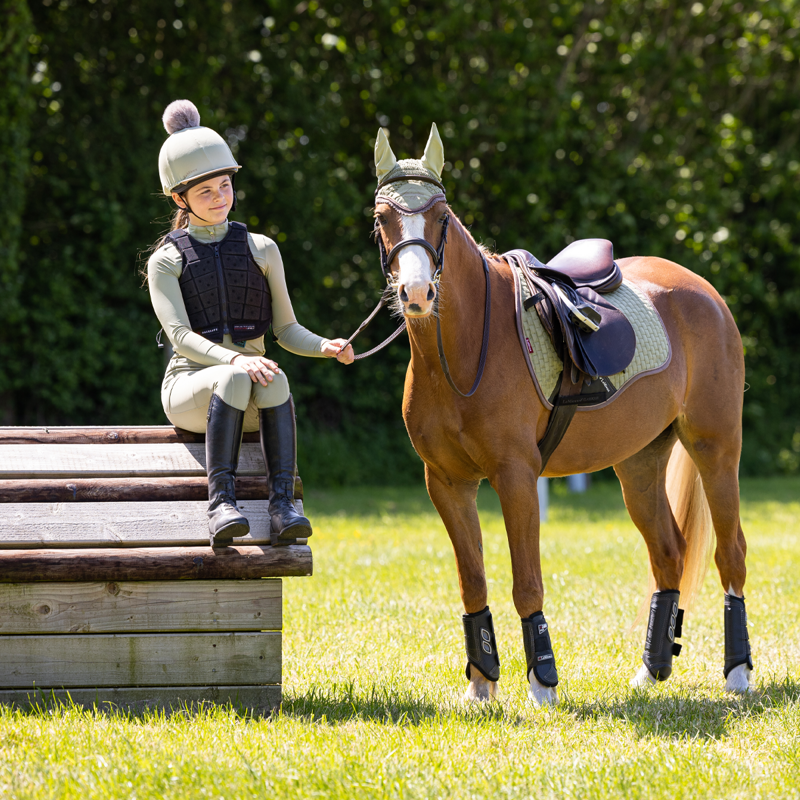 LeMieux Suede GP Square - Fern-6