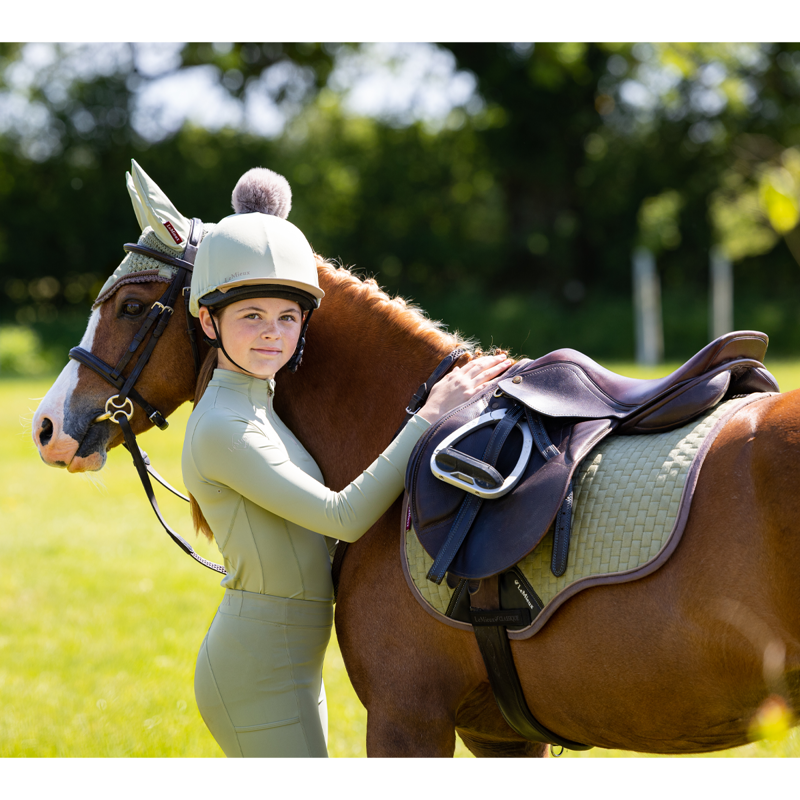 LeMieux Suede GP Square - Fern-5