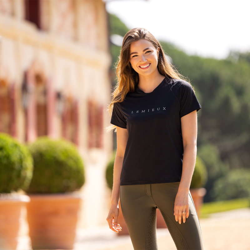 LeMieux Sports T-Shirt - Black-5