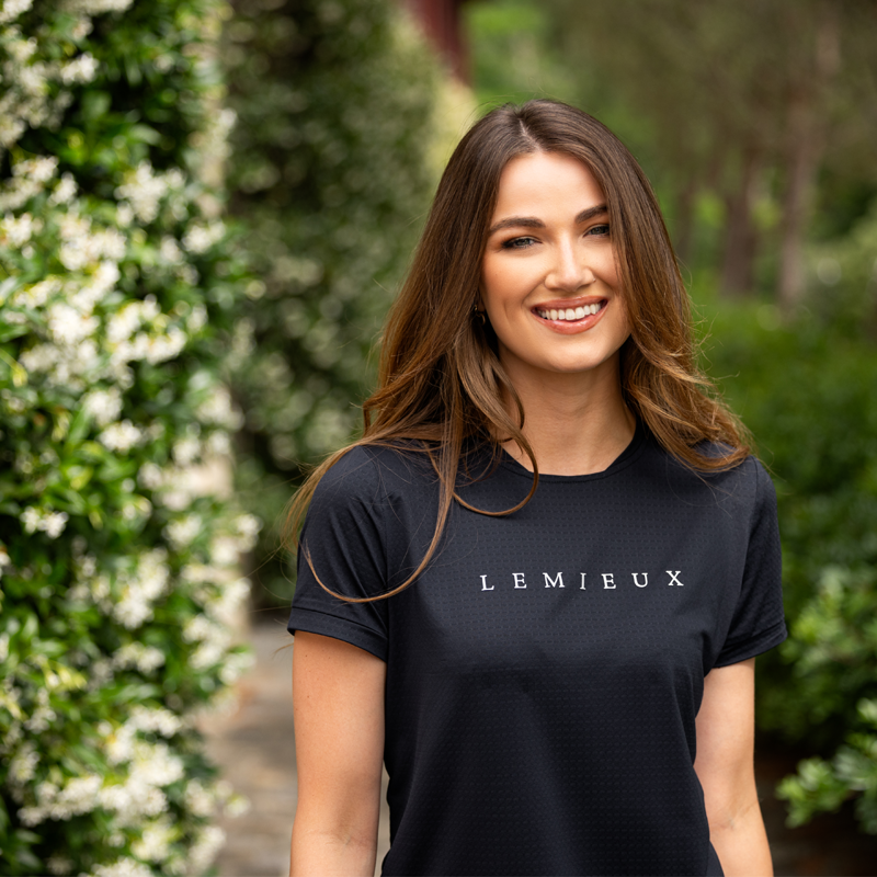 LeMieux Sports T-Shirt - Navy-5