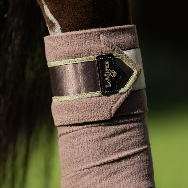 LeMieux Loire Polo Bandages - Walnut-1