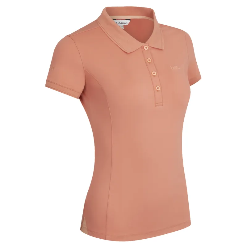 LeMieux Classique Polo Shirt - Apricot