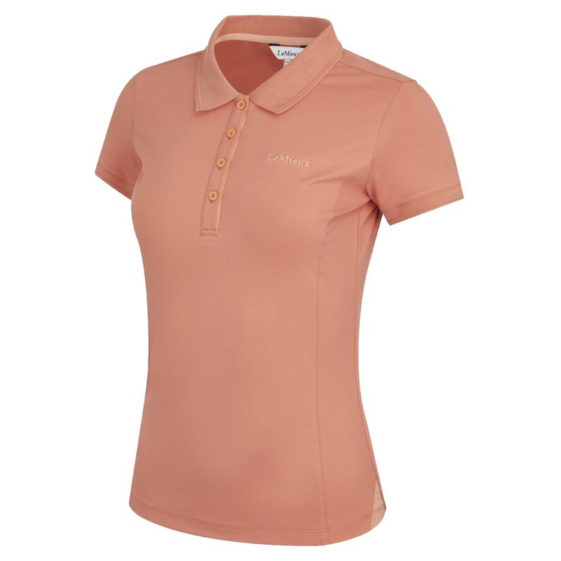 LeMieux Classique Polo Shirt - Apricot-2