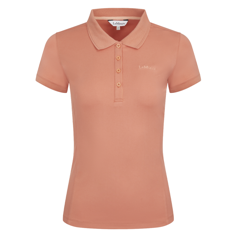 LeMieux Classique Polo Shirt - Apricot-1