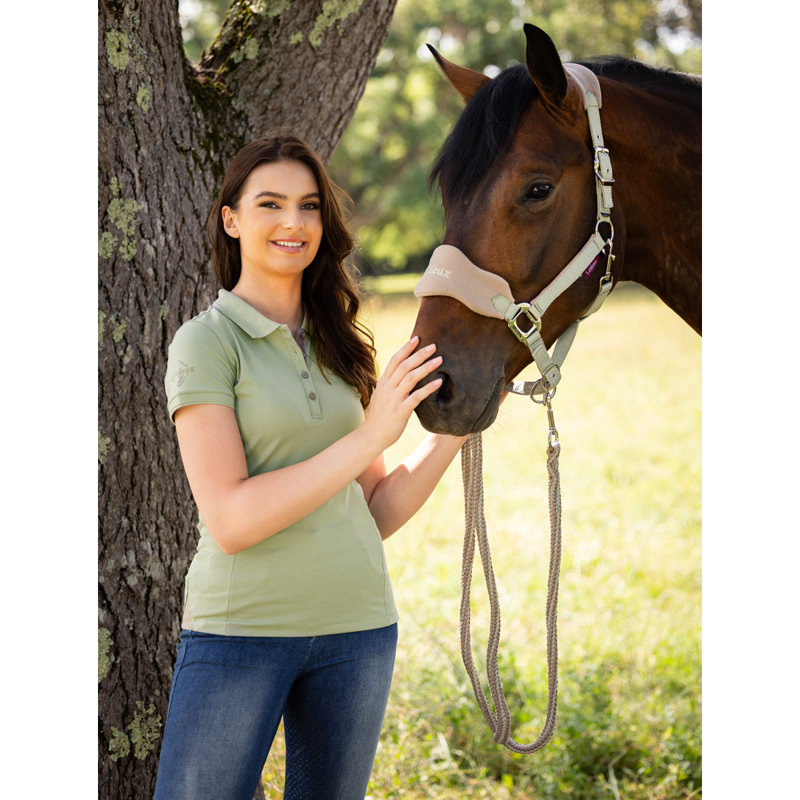 LeMieux Classique Polo Shirt - Fern-5