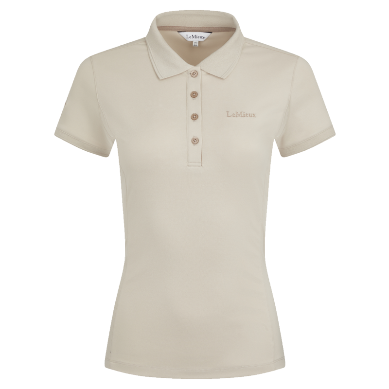 LeMieux Classique Polo Shirt - Stone-1