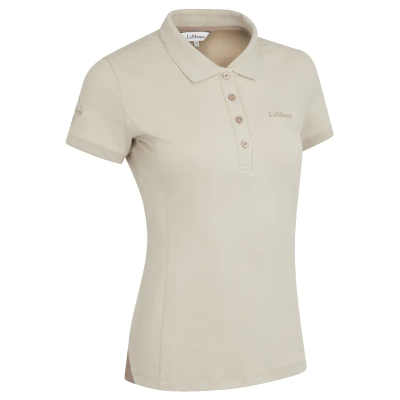 LeMieux Classique Polo Shirt - Stone