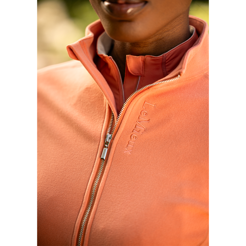 LeMieux Faye Zip Through Fleece - Apricot-5